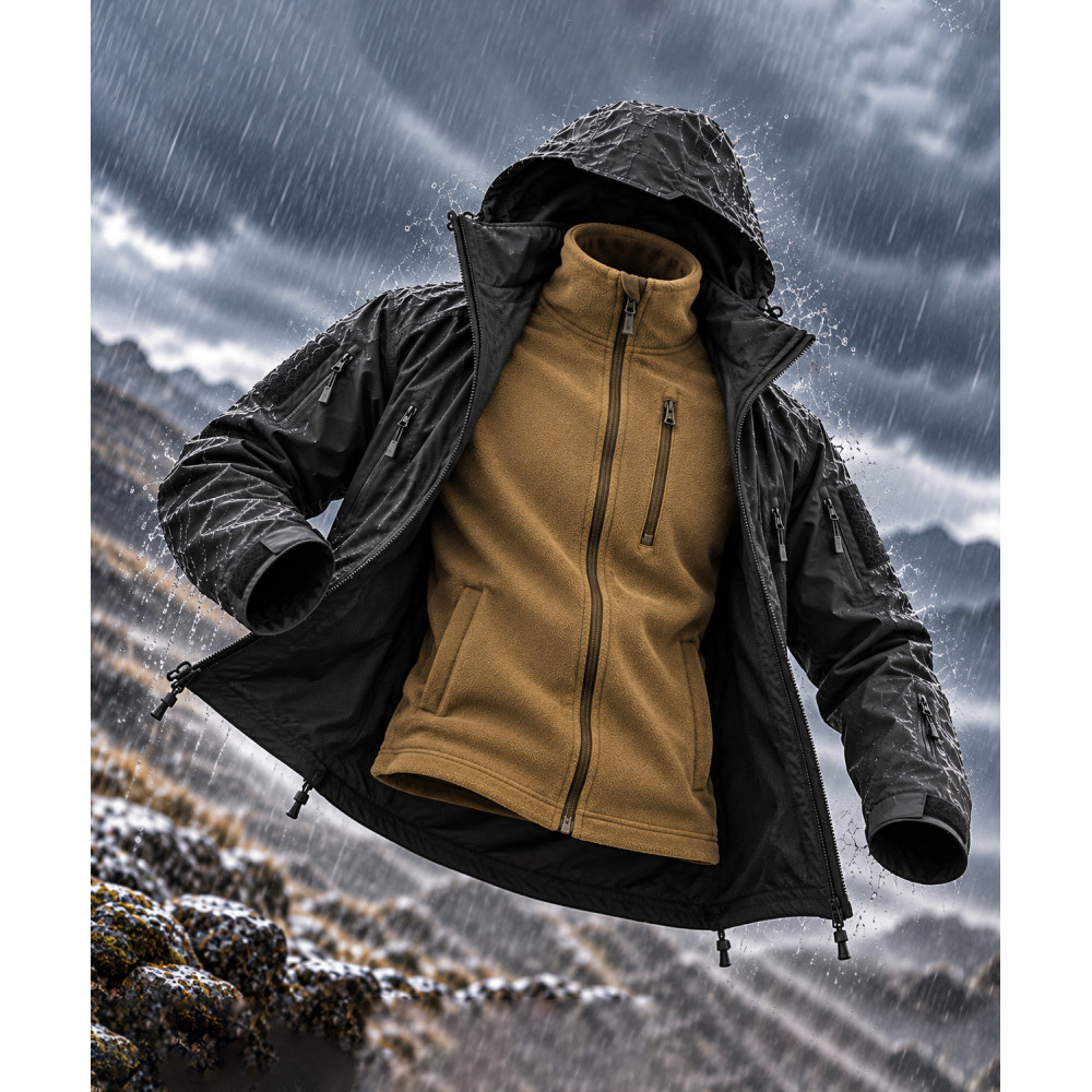 Кофта тактична флісова "1991" KHAKI