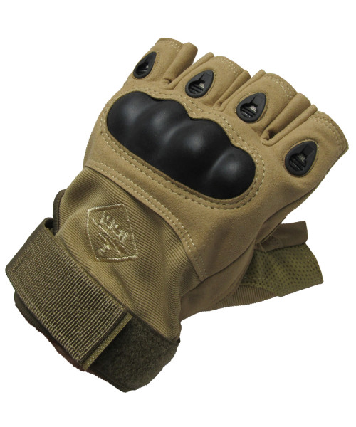 Рукавиці короткопалі з захистом "1991" Khaki
