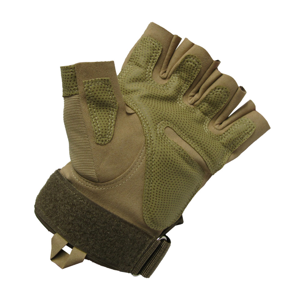 Перчатки короткопалые с защитой "1991" Khaki