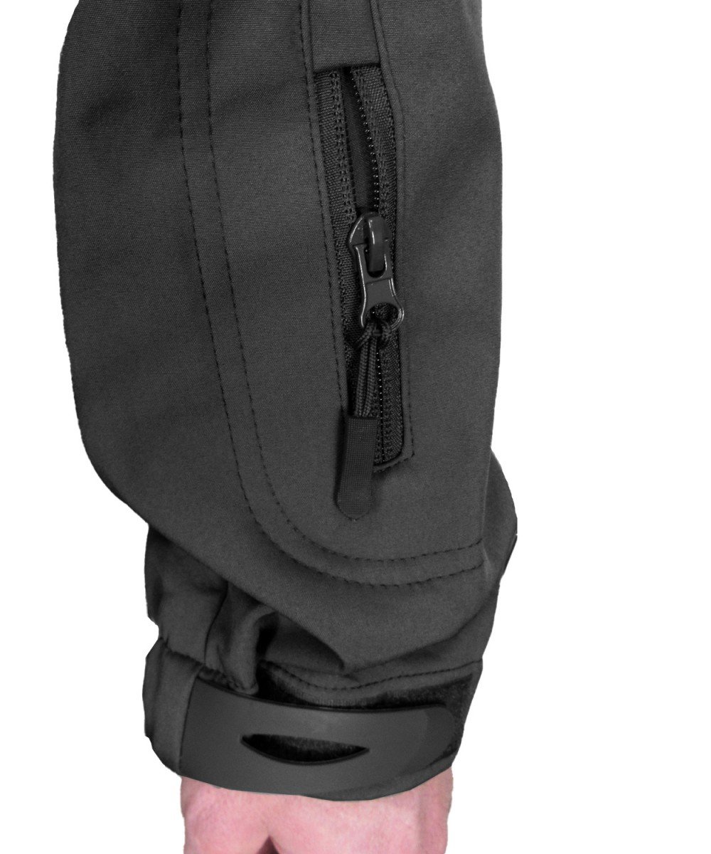 Тактична вологозахисна куртка SoftShell "1991" (Black)