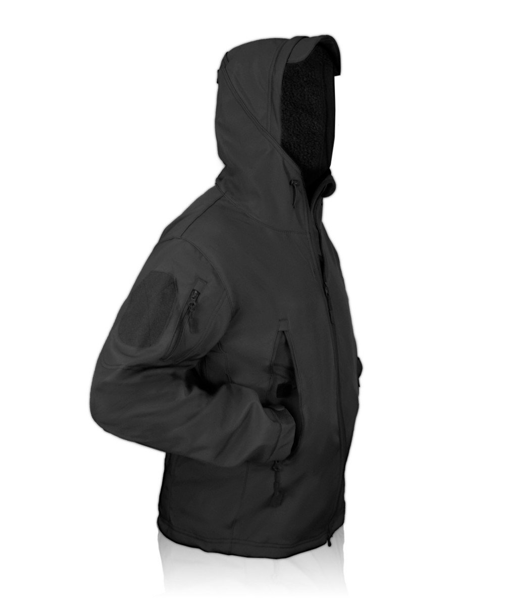 Тактична вологозахисна куртка SoftShell "1991" (Black)