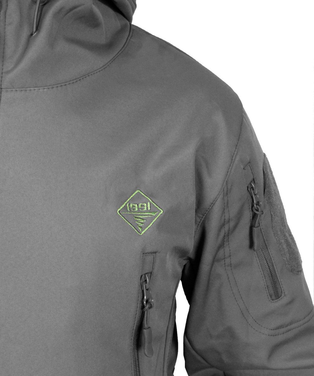Тактична вологозахисна куртка SoftShell "1991" (Grey)