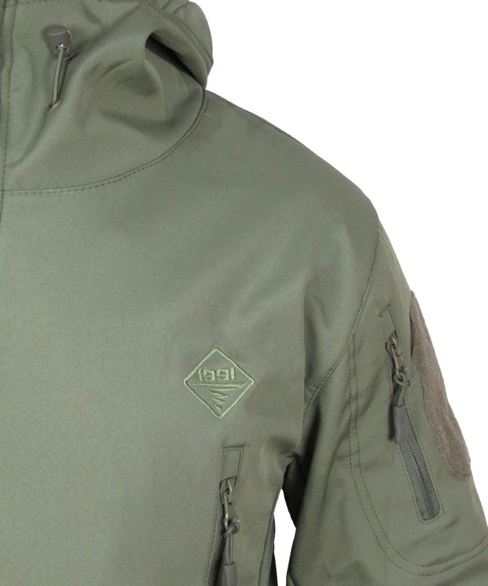 Tactical Waterproof Jacket SoftShell "1991" (Green)