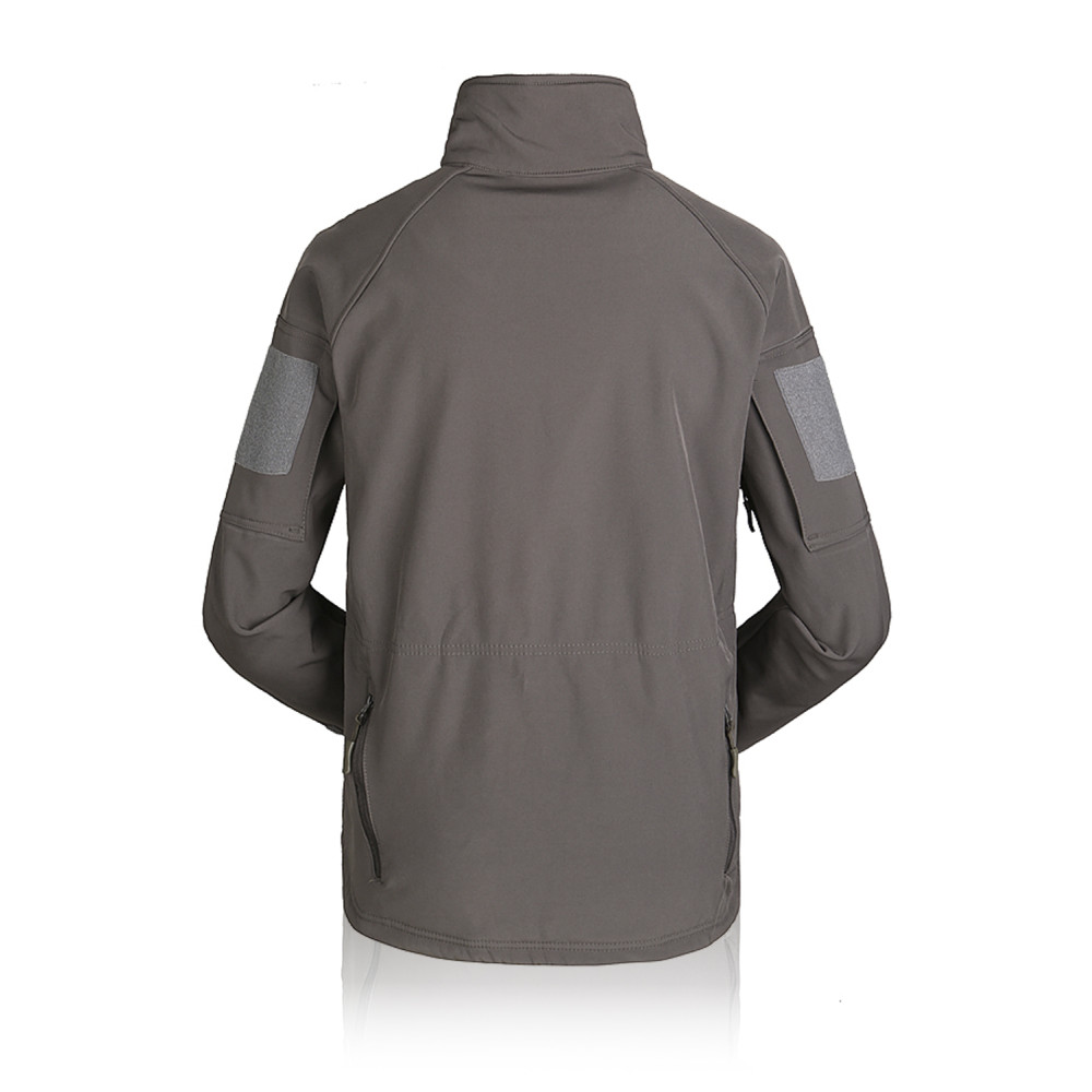 Tactical SoftShell Jacket "1991" with Fleece (Grey)
