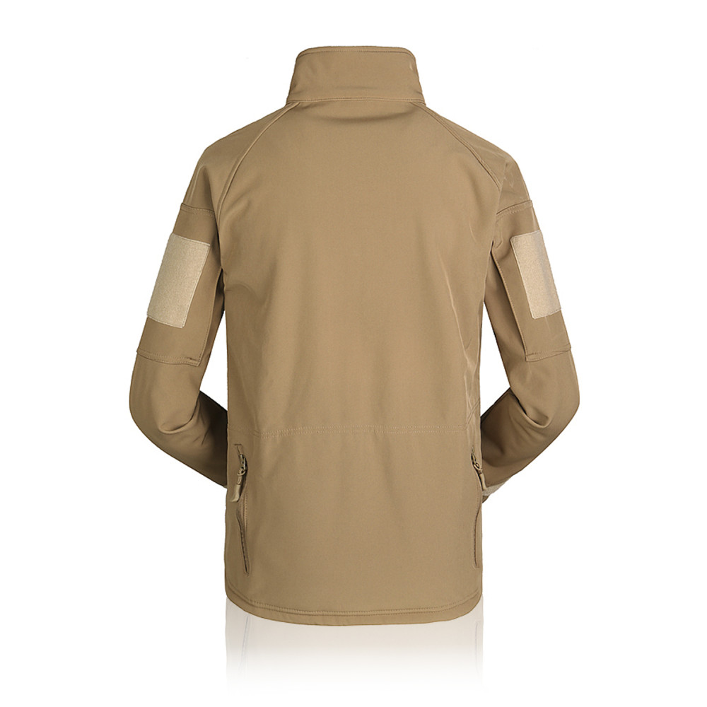 Тактическая куртка SoftShell "1991" на флисе (TAN)