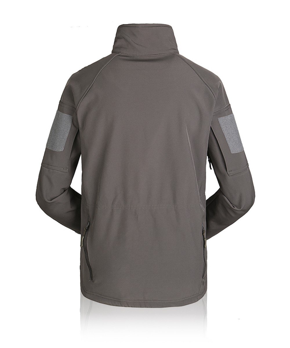 Тактична куртка SoftShell "1991" на флісі (Grey)