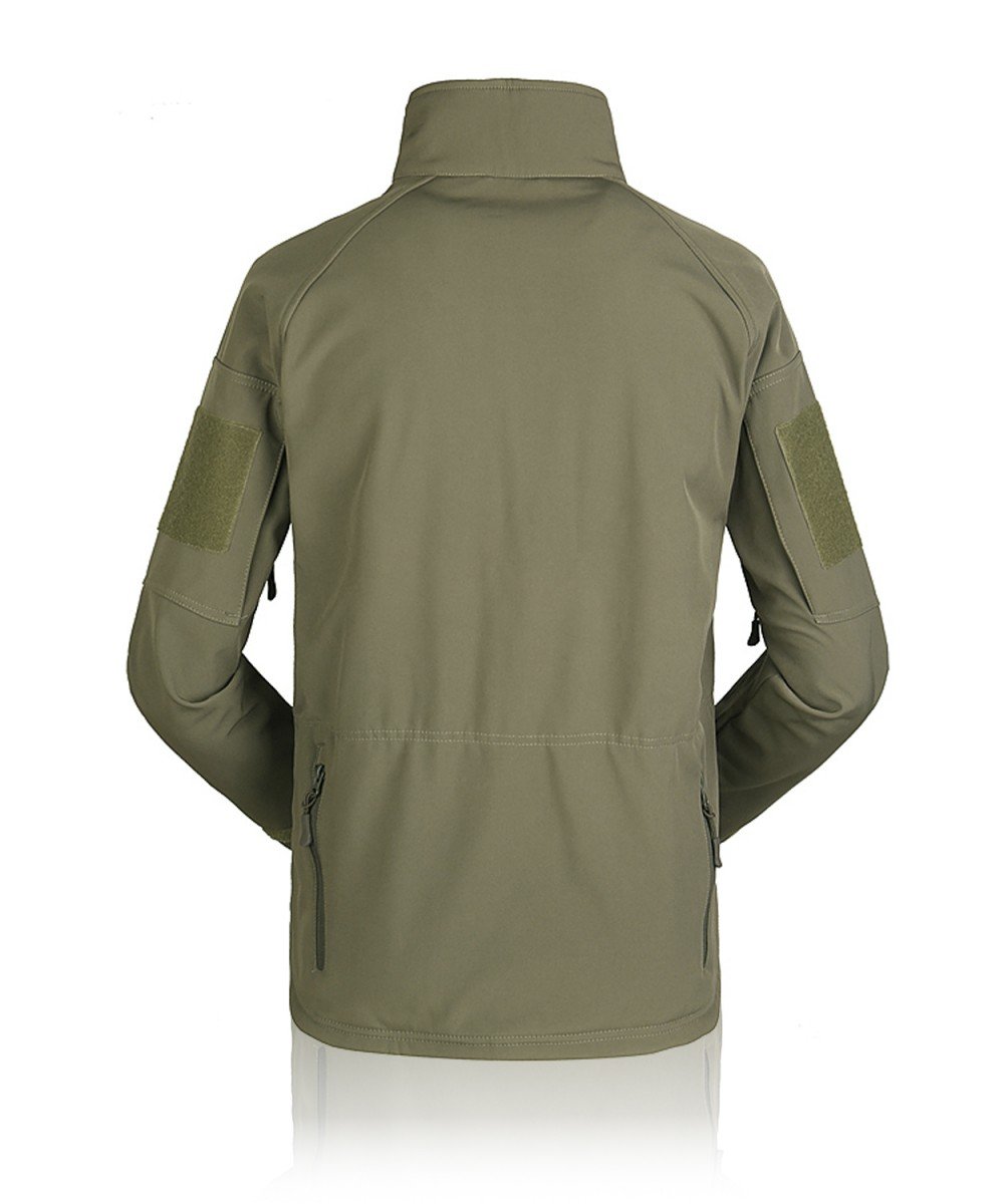 Tactical SoftShell Jacket "1991" with Fleece (Green)