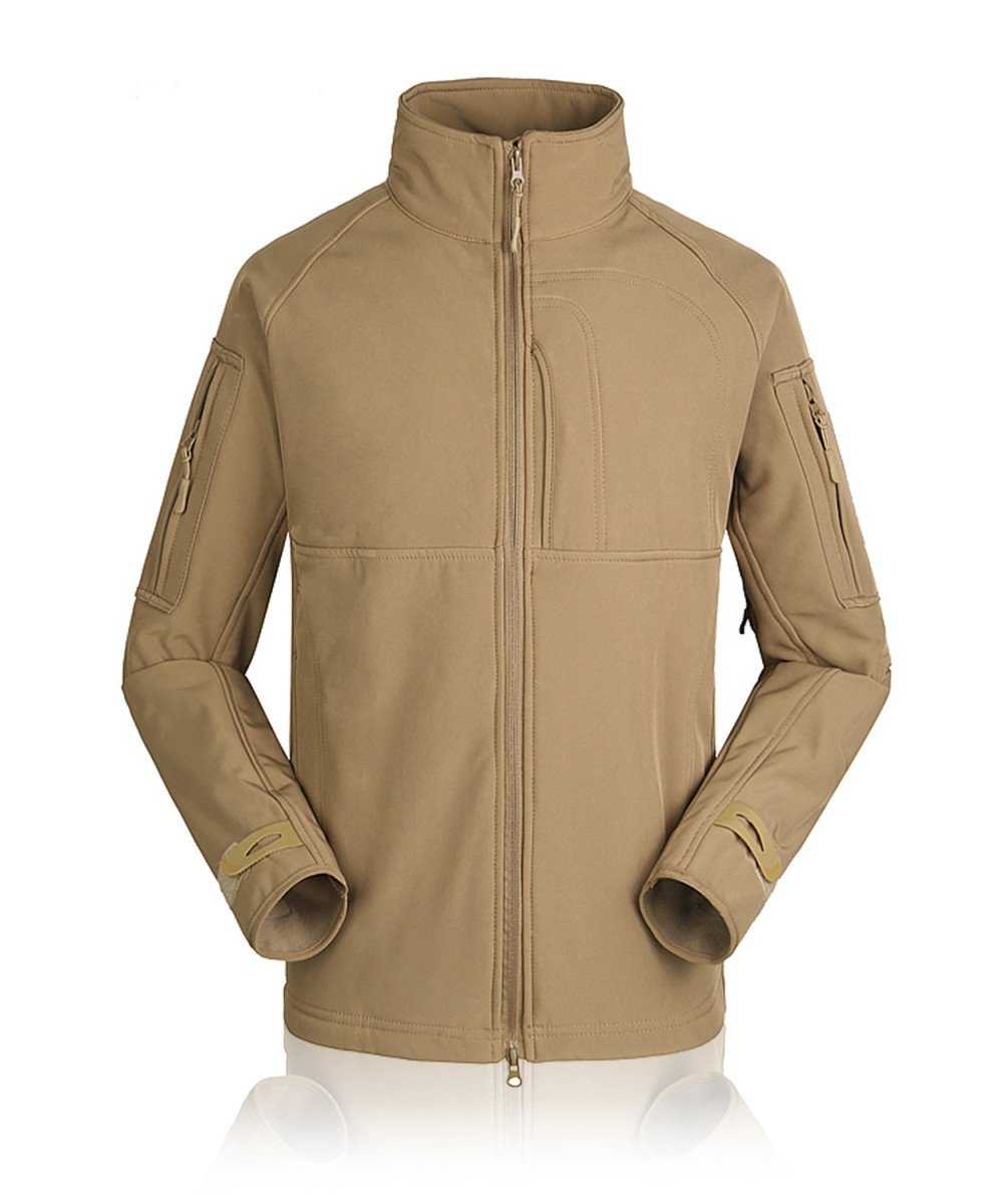 Tactical SoftShell Jacket "1991" with Fleece (TAN)