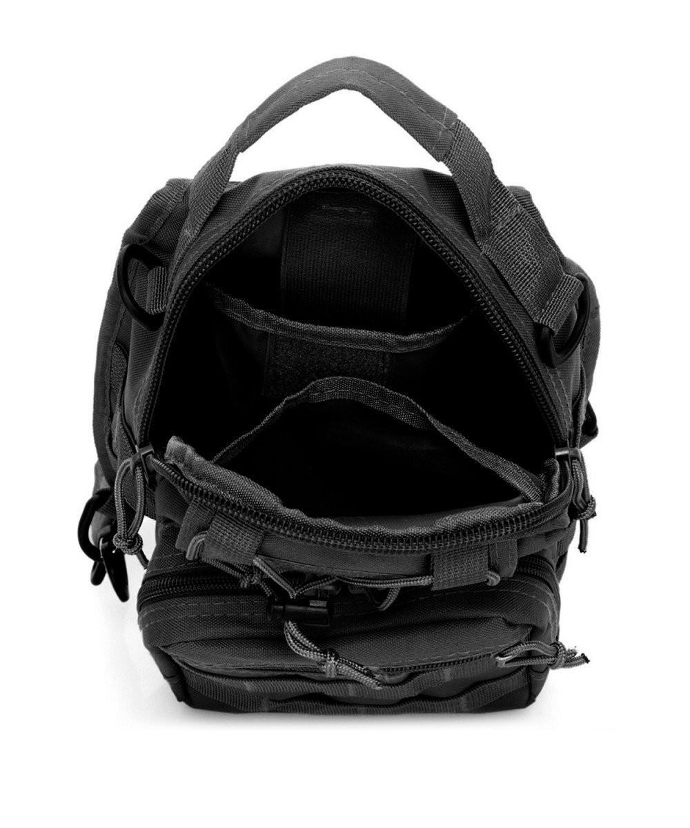Сумка нагрудна тактична OXFORD 7 "1991" Black 