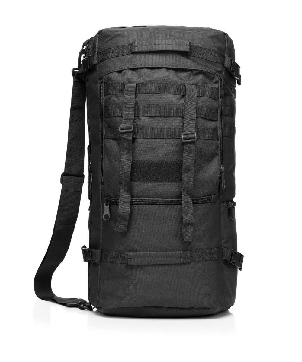 Tactical Backpack Black OXFORD 80