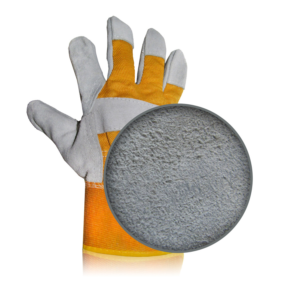 Combined spilk gloves