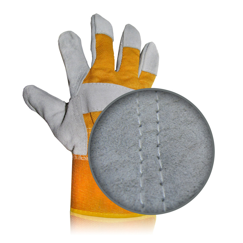 Combined spilk gloves
