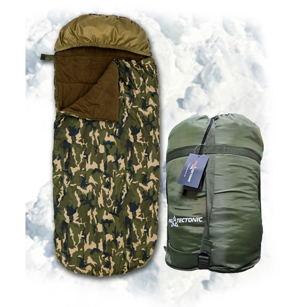 Камуфляжный спальный мешок 2150х900 мм
