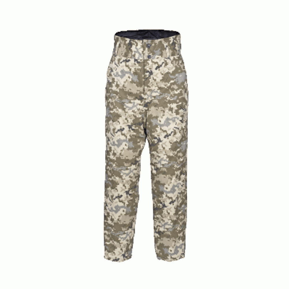Pants camouflage. unbuttoned lining camouflage. WSU