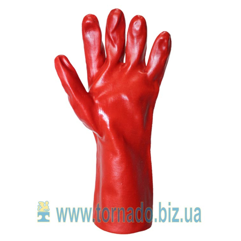 MBS gloves 35cm (PVC-coated knitted fabric)