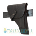 Leather belt holster closed (PM)