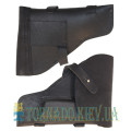 Leather belt holster closed (PM)