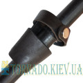 Leather belt pouch under baton/flashlight narrow