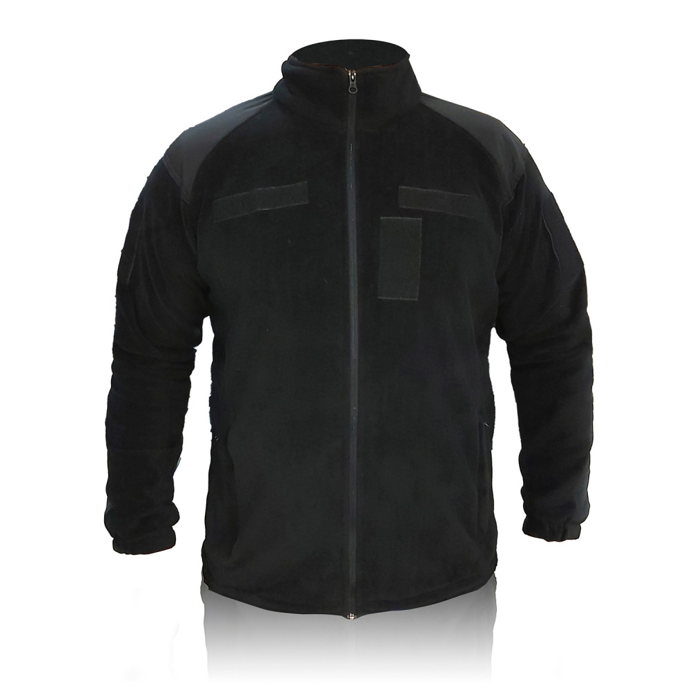 Black fleece sweatshirt