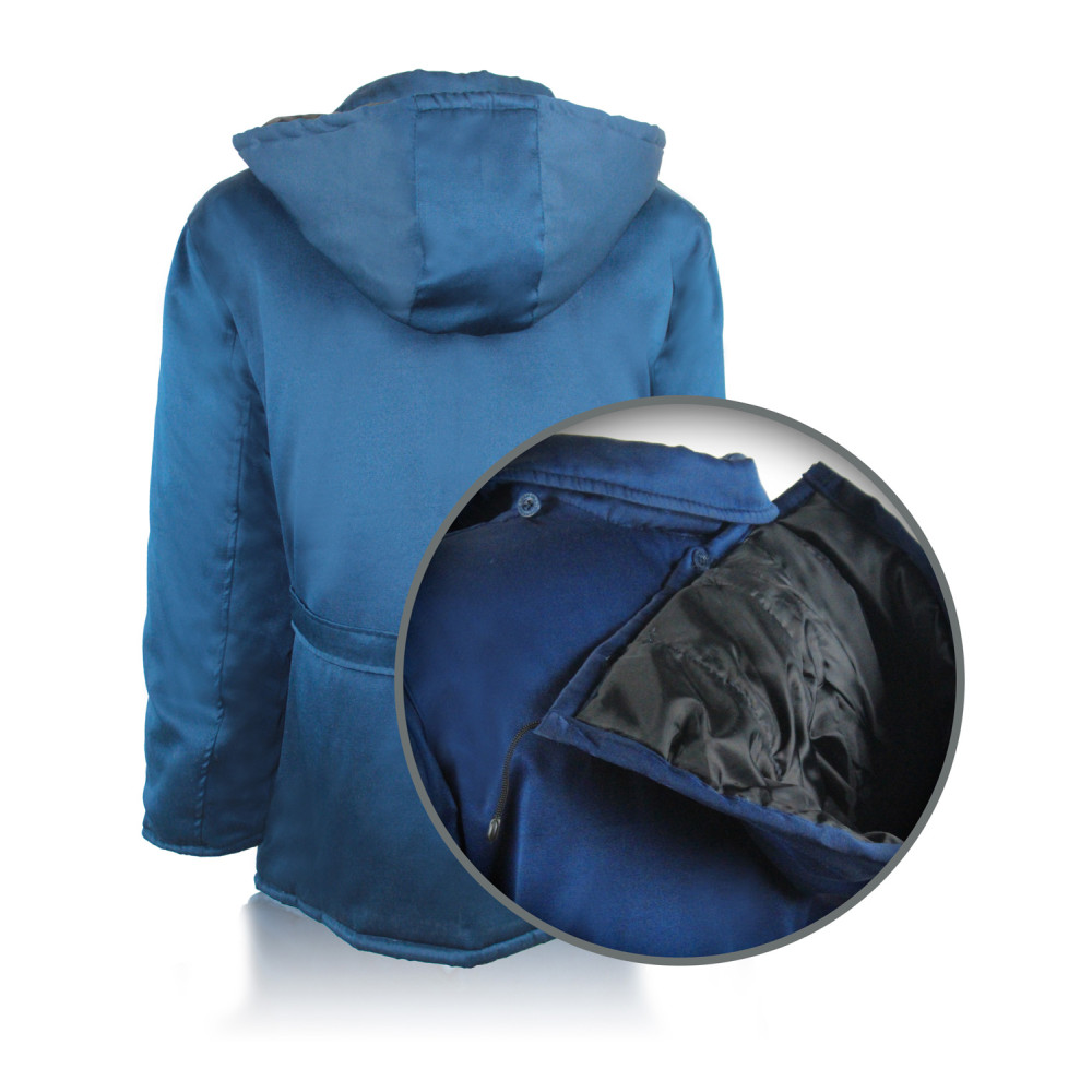 Warmed jacket 