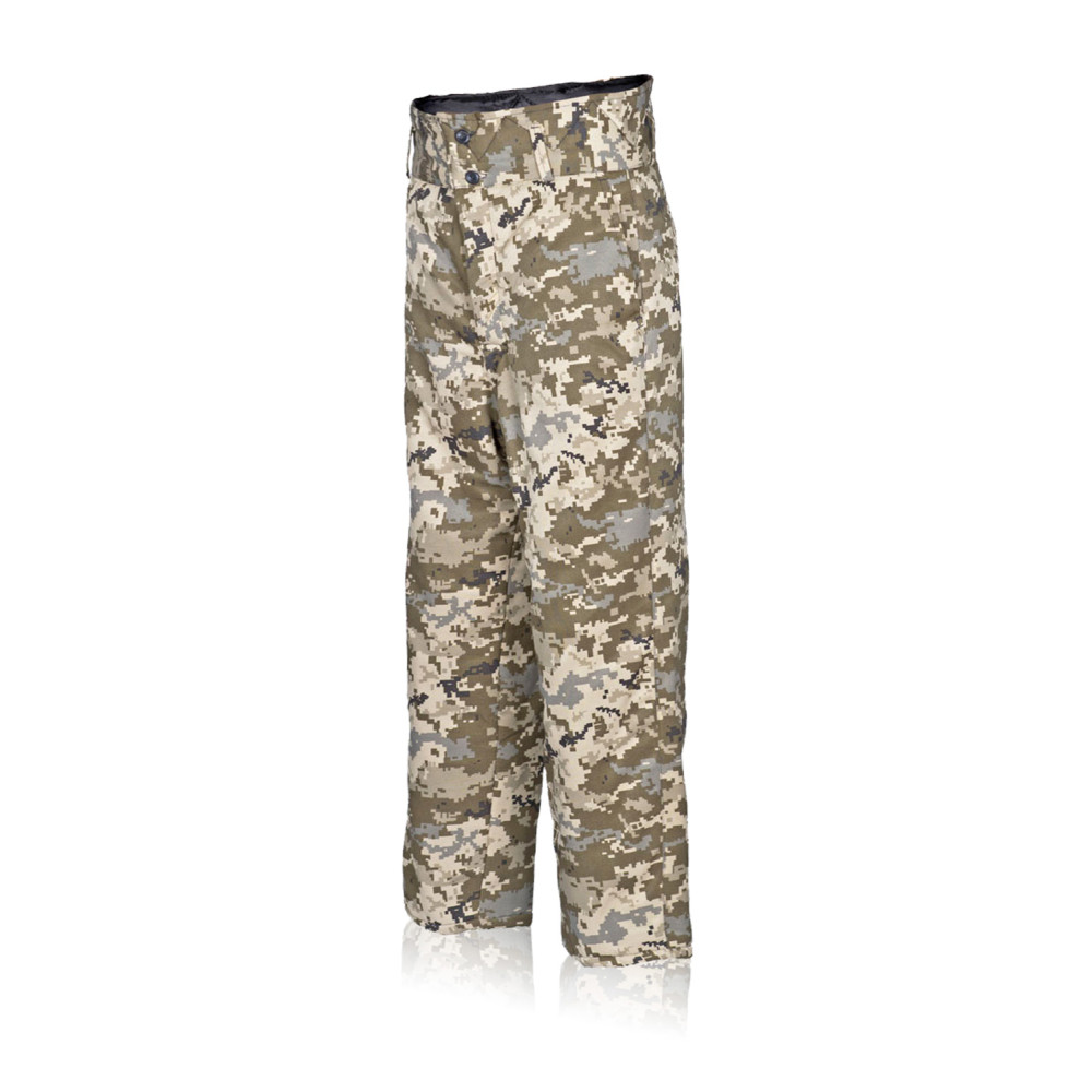 Pants camouflage. unbuttoned lining camouflage. WSU