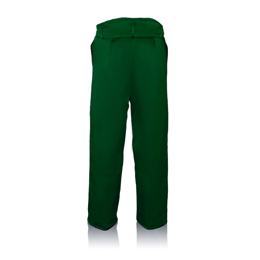 Green insulated pants