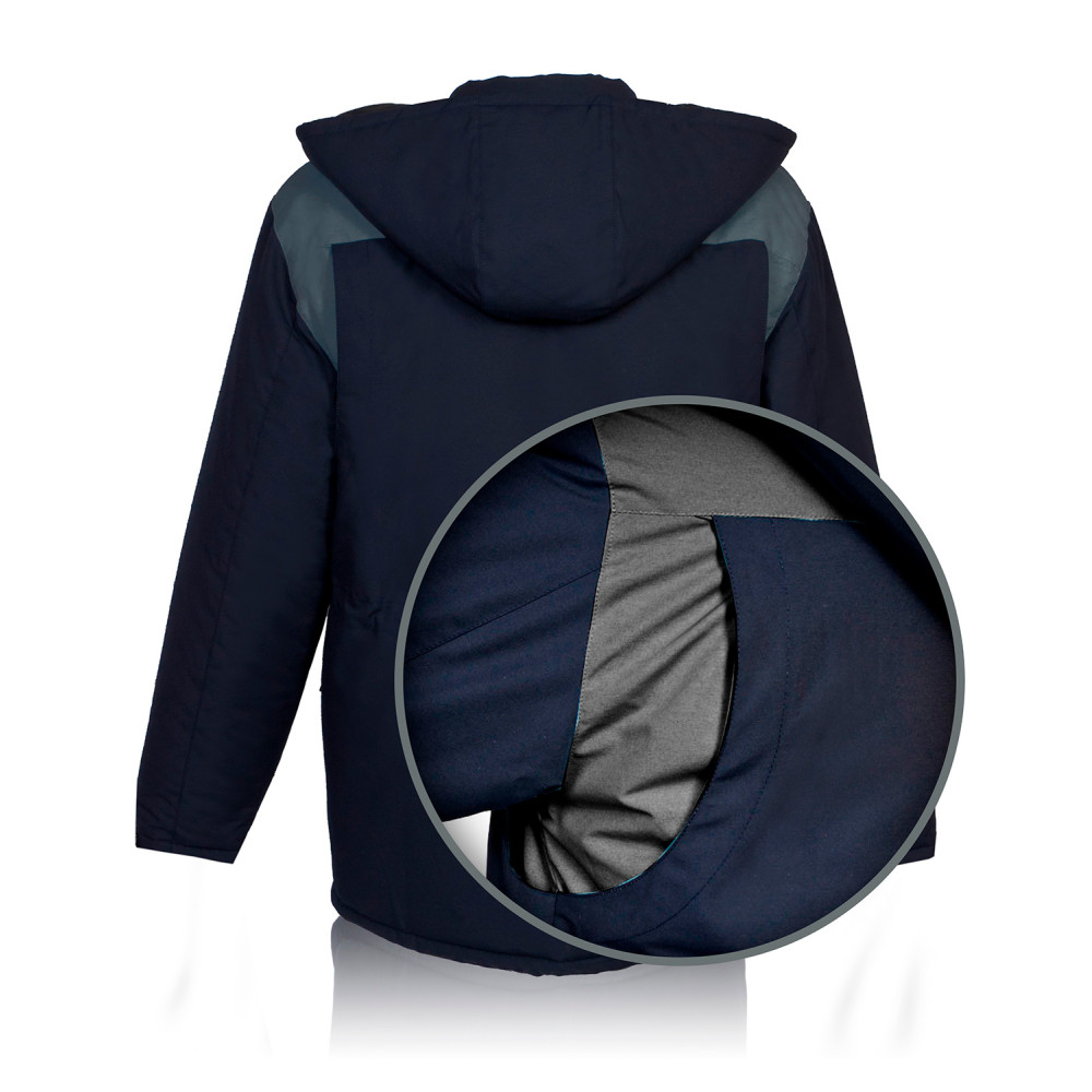 Warmed jacket 