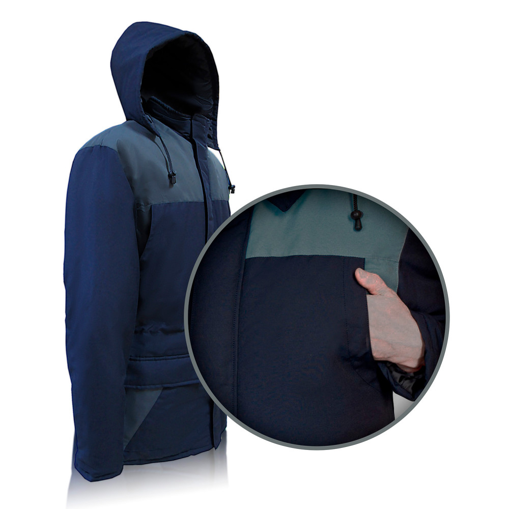 Warmed jacket 