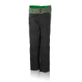 Welder's tarpaulin suit with leather overlays