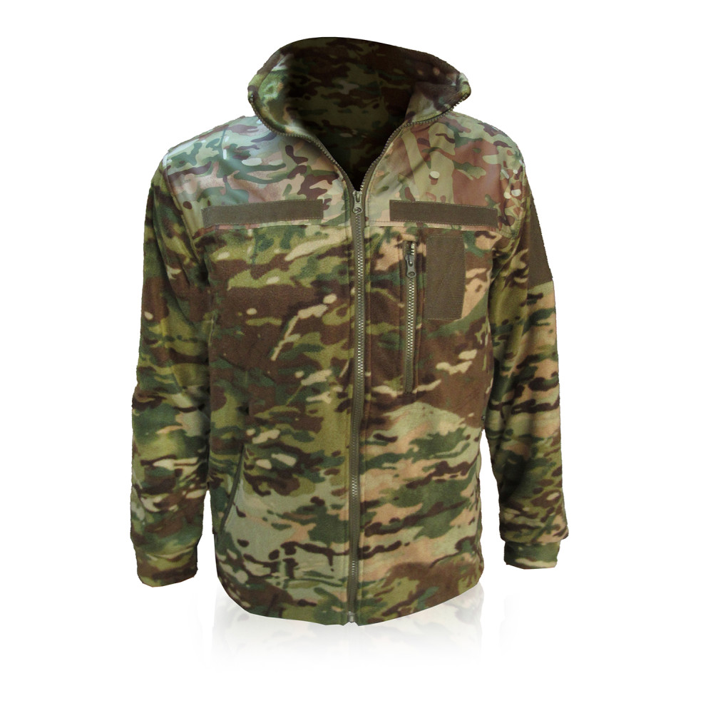 Fleece camouflage jacket 