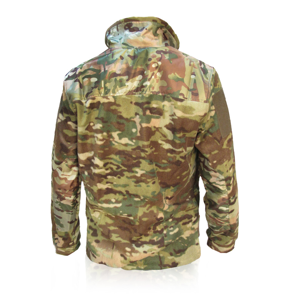 Fleece camouflage jacket 