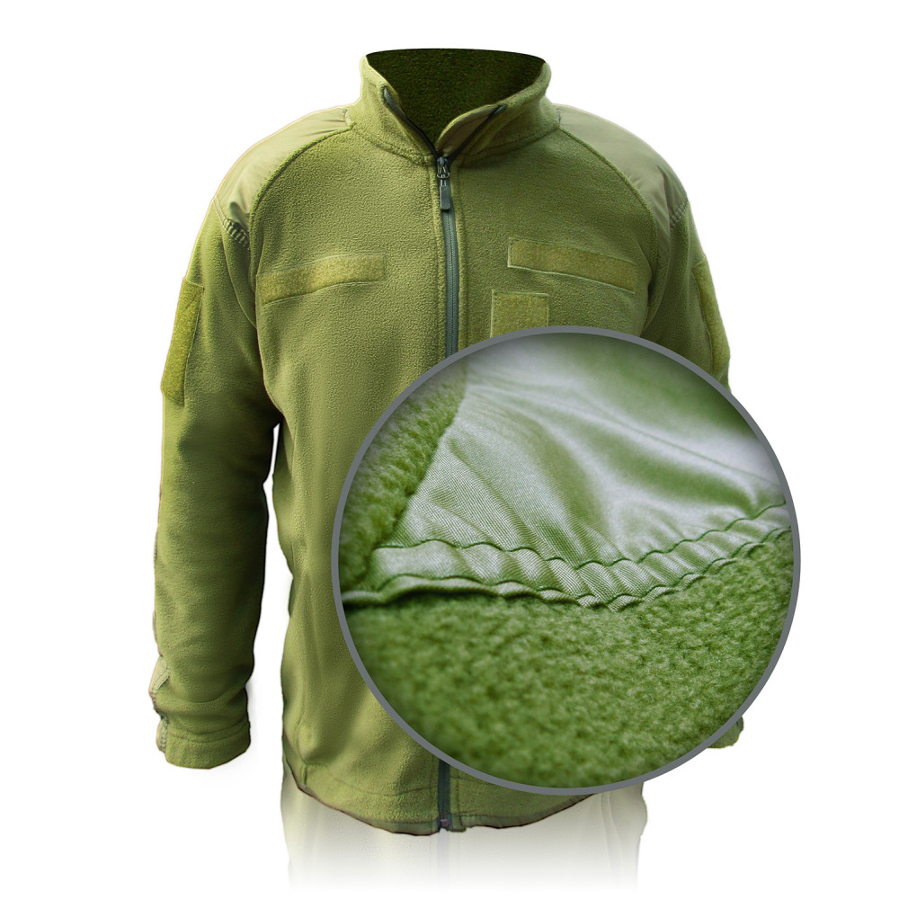 Olive fleece sweatshirt
