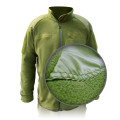 Olive fleece sweatshirt