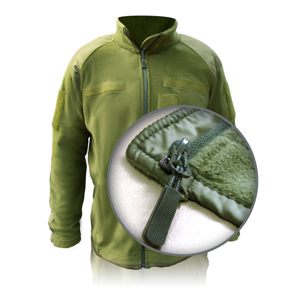 Olive fleece sweatshirt