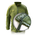 Olive fleece sweatshirt