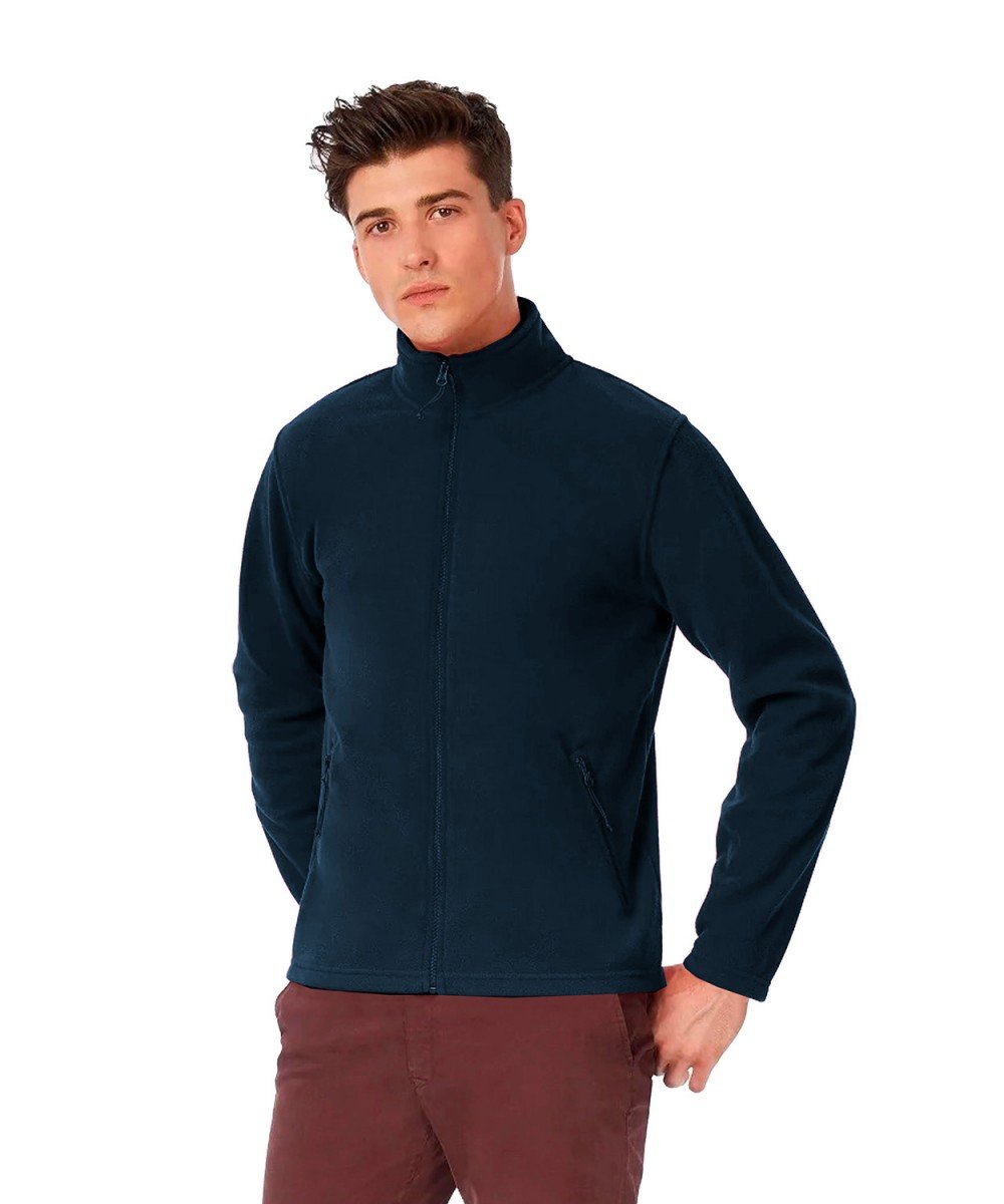 B&C fleece jacket in navy blue
