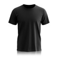 Black Stretch Jersey T-Shirt