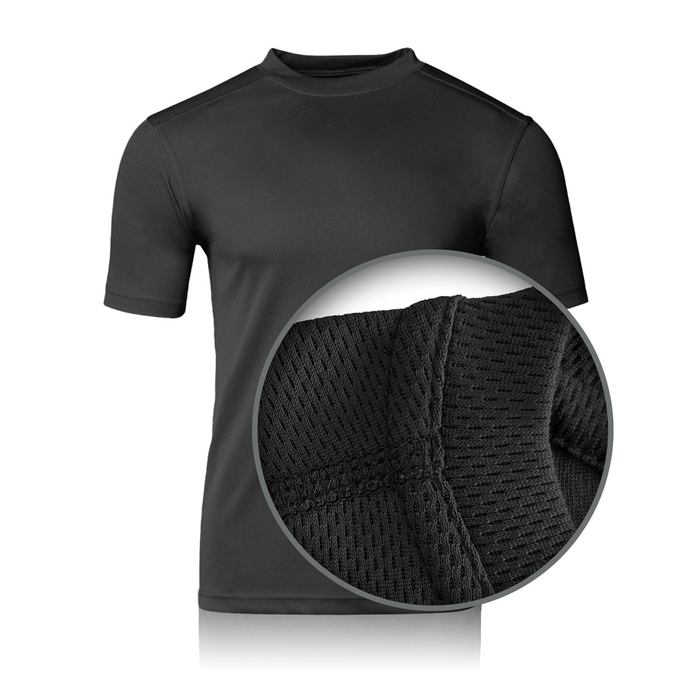 T-shirt tk. COOLMAX black