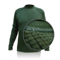 Cubic fleece underwear (dark olive)