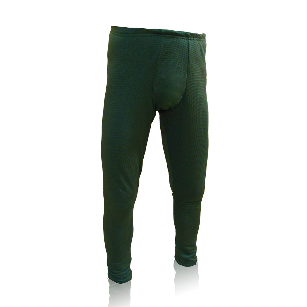 Cubic fleece underwear (dark olive)