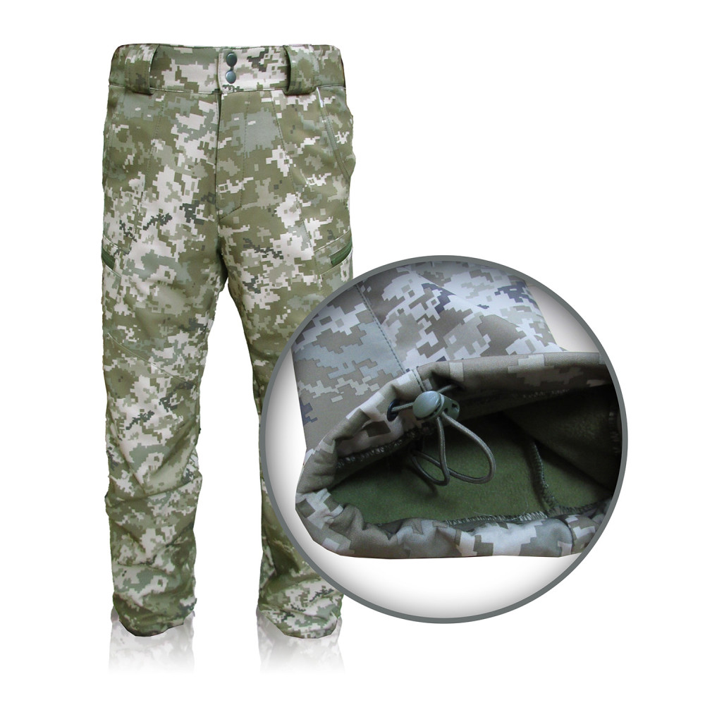 Pants insulated softshell 
