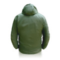 Windbreaker jacket in olive