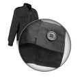 Jacket (Rip-Stop) "OKHRANA-LUX" black with zipper