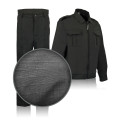 Security guard suits for men "Okhrana-Lux" black made of Rip-Stop fabric.