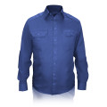 Dark blue shirt (long sleeve) for dressing