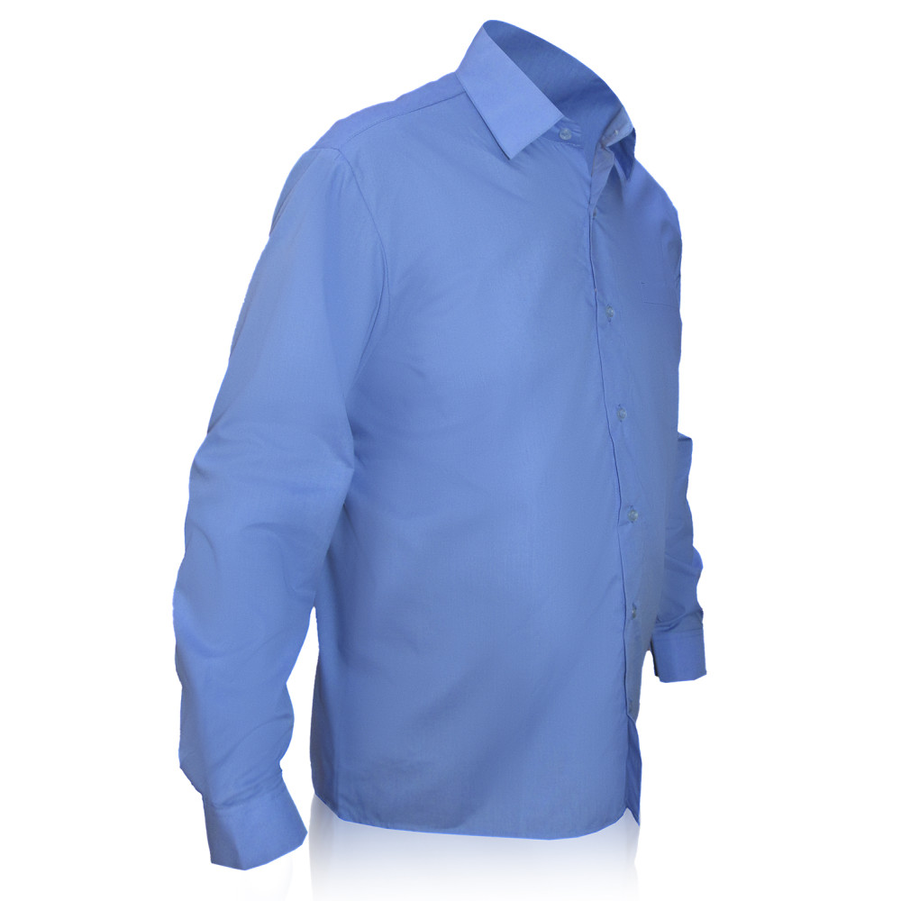 Dark blue shirt (long sleeve) for dressing