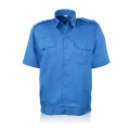 Uniform shirt short sleeve dark blue with elastic band