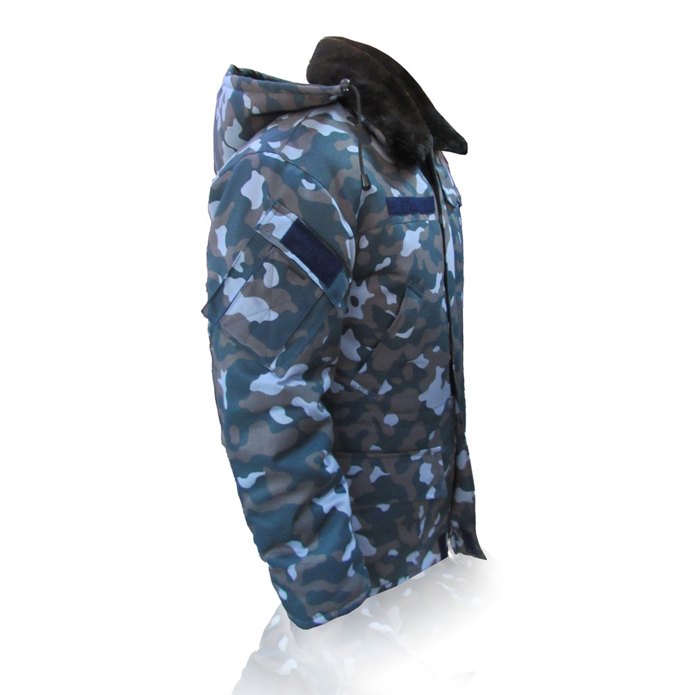 Jacket "Britanka" camouflage. "City" with fleece lining.