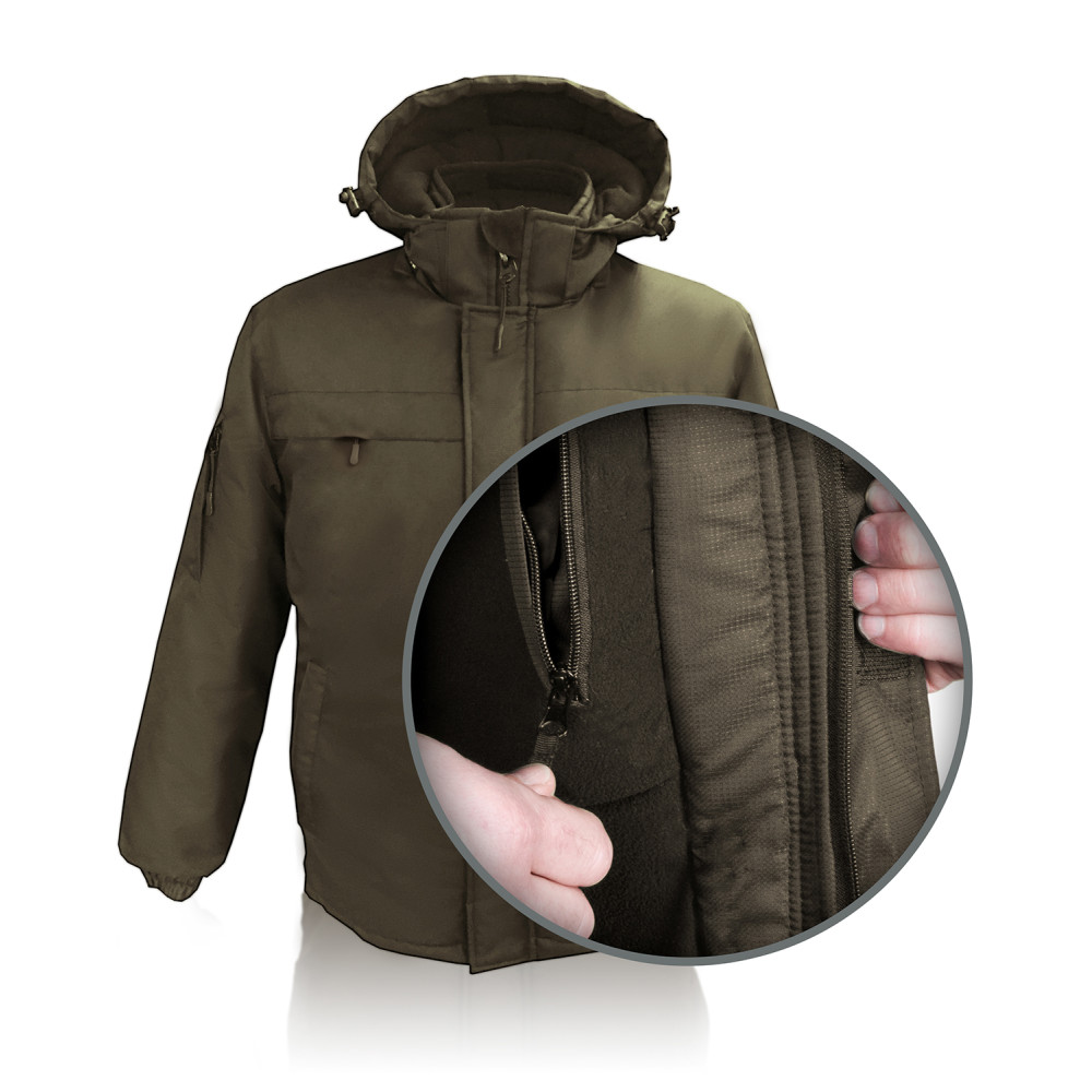 Insulated Jacket "Concord" oliv