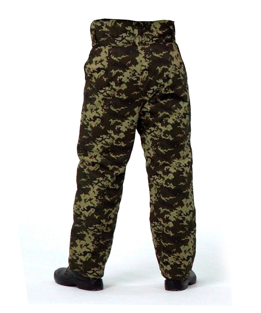 Warmed pants camouflage 